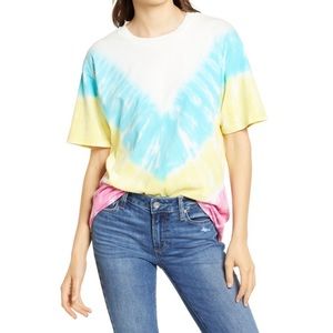 NEW • Daydreamer • Neon Tie Dye Weekender Shirt